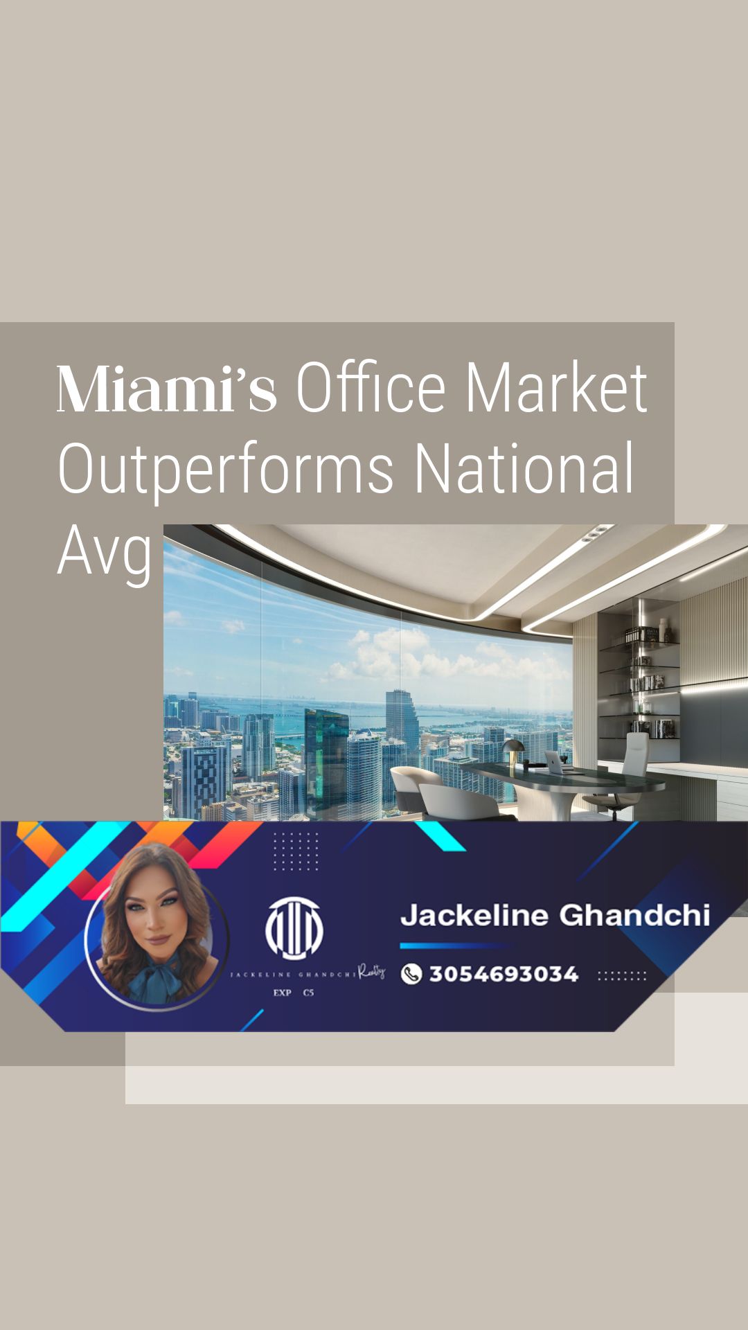 Why Miami’s Office Market Outperforms National Avg